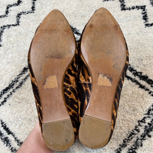 Madewell Lou Animal Print Calf Hair Loafers size 6 - Picture 7 of 8